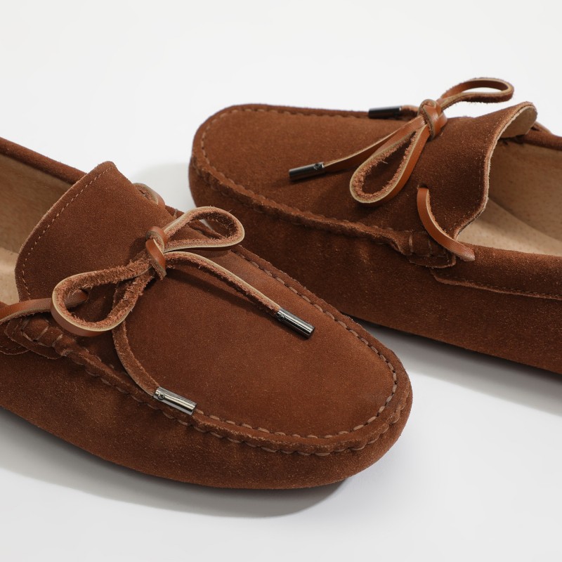 Mocassin Archy Lacets Camel