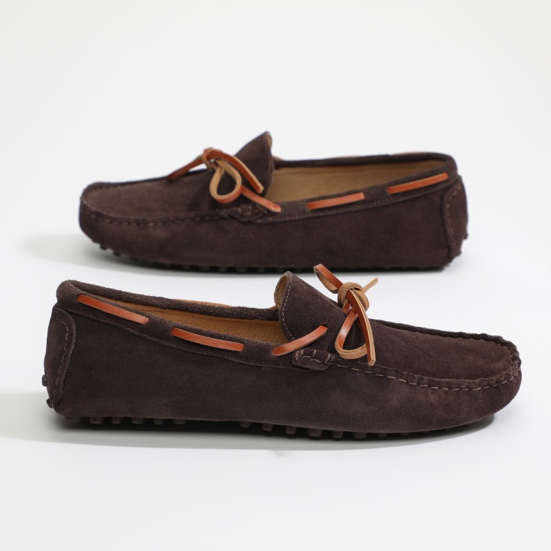 Mocassin Toby Lacets Chocolat