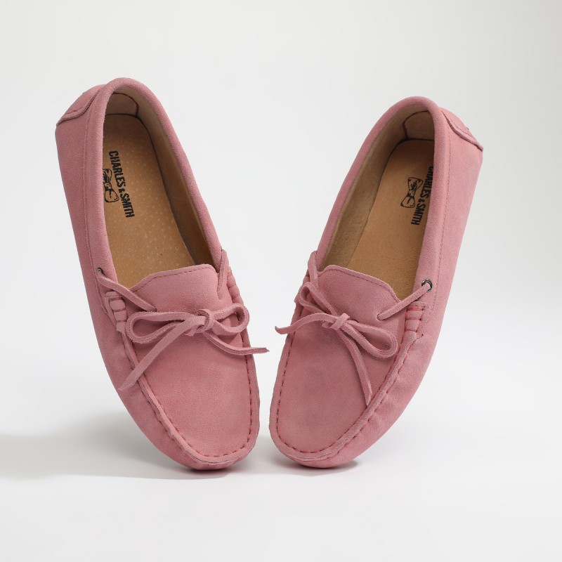 Mocassin Newton Lacets Rose...